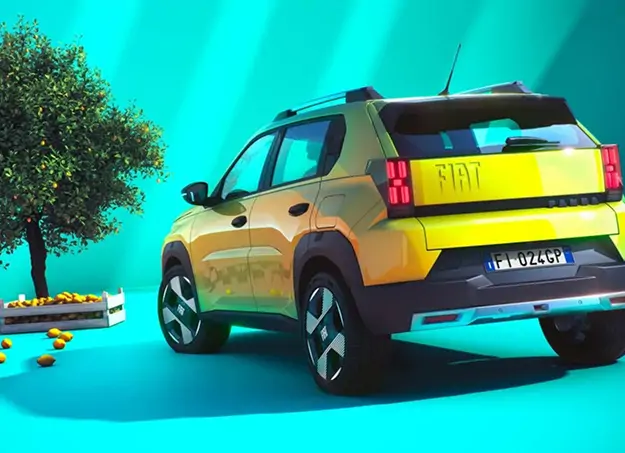 Fiat Grande Panda vue arrière